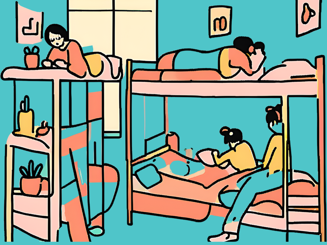 绿色边框寝室文化节校园手机海报 (6).png